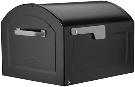 Architectural Mailboxes 950020B-10 Centennial Postmount Mailbox, XL, Black