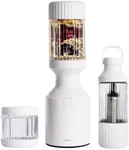 Beast Blender + Hydration System | Blend Smoothies and Shakes, Infuse Water, Kitchen Countertop Design, 1000W (Cloud White)