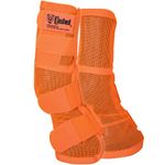 Cashel Crusader Horse Fly Leg Guards, Orange, Warmblood