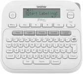 Brother P-Touch Label Maker, PTD220, Thermal, Inkless Printer for Home & Office Organization, Portable & Lightweight, QWERTY Keyboard, One-Touch Keys & 25 Pre-Set Label Templates Label Memory