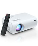 Mini Projector, CLOKOWE 2023 Upgraded Portable Projector with 7500 Lux Outdoor Movie Projector Full HD 1080P, Compatible with iOS/Android Phone/Tablet/Laptop/PC/TV Stick/Box/USB Drive/DVD/Game Console