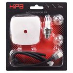 HIPA (Pack of 2) Air Filter with Repower Kit Gaskets for Mantis 7222 7222E 7222M 7225 7230 7240 7920 7924 Tiller/Cultivator