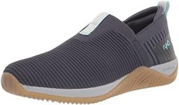 RYKA Women's, Echo Knit Slip-On Sneaker, Blue, 11 Wide