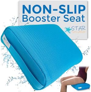 Star Splash Hot Tub Booster Seat, 15 x 12 x 5 Inches - Hot Tub Pillow with Non-Slip Micro Dot Bottom and 6 Weighted Sections - Quick Dry Hot Tub Accessories for Adults and Kids - Indoor Outdoor Hottub