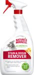 Nature's Miracle Cat Stain & Odour Remover - Bio-Enzymatic Formula - Melon Scent 946ml, White