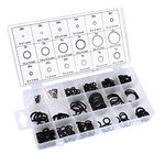 Yookay 225Pcs O-Ring Kit Rubber Hydraulic Plumbing Gaskets Seal Assortment Kit 18 Sizes