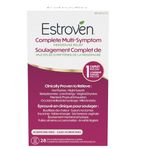 Estroven Complete Multi-Symptom Menopause Supplement for Women, 28 Ct., Clinically Proven Ingredient Provide Menopause Relief & Night Sweats & Hot Flash Relief* Drug-Free & Non-GMO