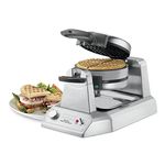 Waring Commercial WWD200 Classic Double Waffle Maker, Silver