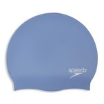 Speedo Women's Long Hair Silicone Swim Caps - Blue