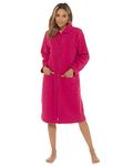 Undercover Ladies Zip Fleece Gown LN730UC Wine 18-20