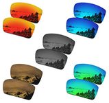 SmartVLT Set of 5 Men's Replacement Lenses for Oakley Gascan Sunglass Combo Pack S02