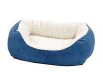 Midwest Homes for Pets Cuddle Bed, Blue, Small