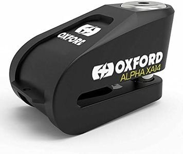 Oxford Security ALPHA XA14 ALARM DISC LOCK 14MM PIN MOTORCYCLE BIKE CYCLE LK218