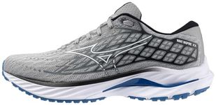 Mizuno Men's Wave Inspire 20 Running Shoe, Harbor Mist/White, 14 Wide
