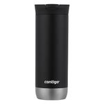 Contigo Huron 2.0 Stainless Steel Travel Mug with Leak-Proof SnapSeal Lid, Vacuum-Insulated Tumbler for Coffee and Tea, Licorice, 16 oz (473 mL)