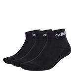 adidas IC1305 T LIN ANKLE 3P Socks Unisex black/white M