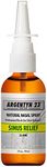 Argentyn 23 Professional Bio-Active Silver Hydrosol Sinus Relief - Colloidal Silver- 23ppm, 2oz (59mL) – Natural Nasal Spray