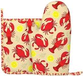 Wurton Lobster and Crab Print Oven 