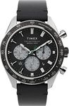 Timex Waterbury Chronograph Leather Strap Watch (Model: TW2V42500VQ)