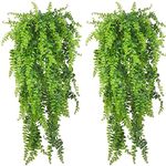 PINVNBY Artificial Hanging Vines Plants Reptile Tank Habitat Decorations Climbing Terrarium Plant with Suction Cup for Bearded Dragons Lizards Geckos Snake Pets Hermit Crab