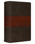 ESV Large Print Personal Size Bible: Esv Personal Size Bible Trutone, Forest/tan, Trail Design