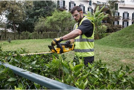 DEWALT 18V XR Cordless Hedge Trimmer – Bare Unit, Yellow