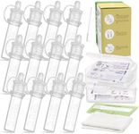 haakaa Colostrum Collector Kit for Collecting & Newborn Feeding, 4ml-12pcs