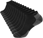 COOPLUS 12 Pack Mens Cushioned Ankl