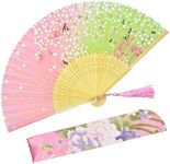 OMyTea® Hand Held Silk Folding Fans