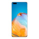 Huawei P40 Pro (5G) ELS-NX9 Dual/Hybrid-SIM 256GB Factory Unlocked Smartphone - International Version (Silver Frost)