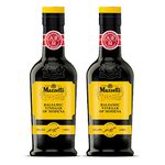 Mazzetti Balsamic Vinegar of Modena, Yellow Label. Light and zesty. Perfect for dressings and marinades. Made in Italy. 2 x 250ml