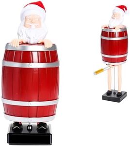 Funny Santa Claus Cigarette Dispenser, Pop Up, Holds 10 Cigarettes, ABS Material