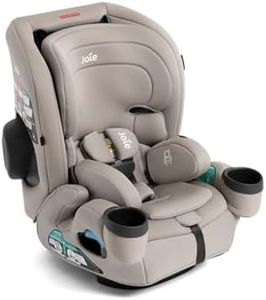 Joie Baby, Saffron™ SI 4‑in‑1 Convertible Car Seat, Rear‑Facing, Forward‑Facing, High‑Back & Booster, LockTight™ Install, Side Impact Protection, No‑Rethread Harness (Dove)