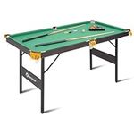 4.5Ft Foldable Pool Table, 54" Port