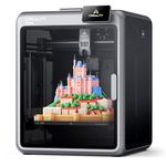 Creality K2 Pro (A) 3D Printer, Multi Color 3D Printing with CFS Dual Al Camera 600mm/s High-Speed Auto-Leveling Creality 3D Printer Build Volume 11.81x11.81x11.81inch (16 Color Printing with 4 CFS)