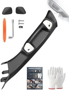 Skylarion Driver Side A-Pillar Grab Handle for Toyota Tacoma 3rd Gen 2016-2023, OEM-Style Texture, Reinforced ABS, Quiet & Precision No-Wobble Fit, Easy Installation, Black
