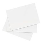 Bliss Collections All Occasion Cards, For Personalized Stationery Sets, Letters, Index Cards, Notecards, Greeting, Birthday or Thank You Cards, 5"x7" White Blank Heavyweight Card Stock (100 Cards)