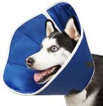 BARKLESS Dog Cone, Dog Cones for Small Medium Large Dogs, Cones for Puppies and Kittens After Surgery to Stop Licking, Adjustable Neuter Cone Alternatives, Light Recovery Collar, Elizabethan Collar