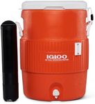 IGLOO Drinks Container 10-37.9 litres - Drinks Canister, Water Dispenser with Cup Holder, Cup Dispenser for Sports, Work and Leisure