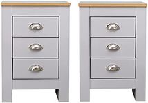 Yaermei Homeke 2/3 Drawers Bedside 