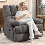 WILLOVE Oversized Rocker Recliner C