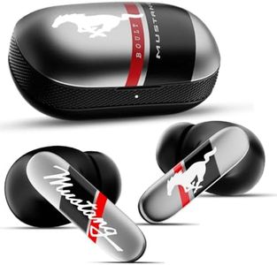 Mustang Newly Launched Dyno TWS Earbuds with 60H Playtime, App Support, Dual Pairing, 4 Mics ENC, 45ms Low Latency, 13mm Drivers, Touch Controls, Made in India, IPX5 Ear Buds Wireless (Silver)