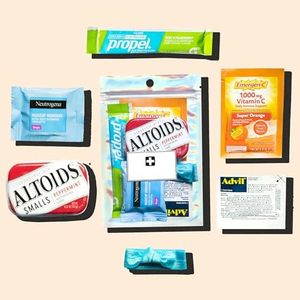 2-pk Pre-Filled Hangover Kit Supplies, Bags, Kits, Items, Bachelorette Party Favors, Decorations, Gifts for Party, Hang Over Kit Supplies, Bridesmaid Gifts, Emergency Kit, Hangover Recovery Kit