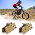 JESTOP 2Pcs Brake Pad for Sur Ron Light Bee X and Segway X160 X260 Talaria Sting MX3 R MX4, Rear Front Disc Brake Pads Durable Electric Dirt Bike Brake Pads Motorcycle Parts