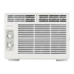 Frigidaire 5,000 BTU Window-Mounted Air Conditioner, Cools Up to 250 Sq. Ft., Quiet Operation, Effortless Temperature Control, 2 Fan Speeds, Auto Restart, White