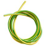 Merriway BH01484 Earth Sleeving, 2.0mm Yellow & Green, 1 Metre (39 inch) 2.0 mm Underground Pipe, Yellow/Green, 1 m