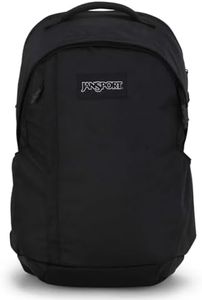 JanSport Station Pack - Clean Aesthetic Look and Function - Padded Laptop Security - Black