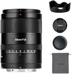 7artisans AutoFocus 50mm F1.8 Full Frame Lens,F1.8 Large Aperture,Support Automatic/Manual Aperture and Face/Eye Recognition, Compatible for Nikon Z5 Z6 Z7 Z6II Z7II Z9,etc.Black