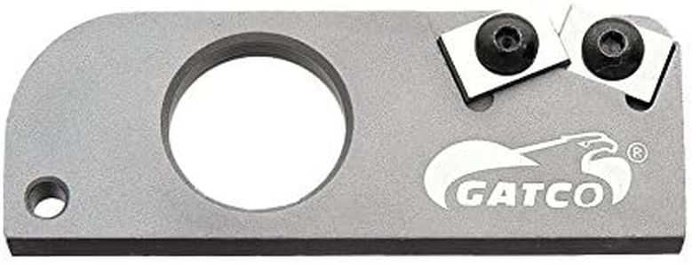 GATCO MCS Military Carbide Sharpener – Manual Pocket Knife Sharpener with 40° Carbide Blades – Compact Handheld Sharpening Tool for Field, Hunting & Outdoor Use – Durable, Lightweight, Portable Design