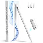 IPad Pencil for iOS & Android Touch Screens, New Designed 10 Mins Fast Charge Stylus Pen for Apple iPad Pro, Air, Mini, (Palm Rejection Only for iPad) iWatch, iPhone, Samsung, Tablet All Devices